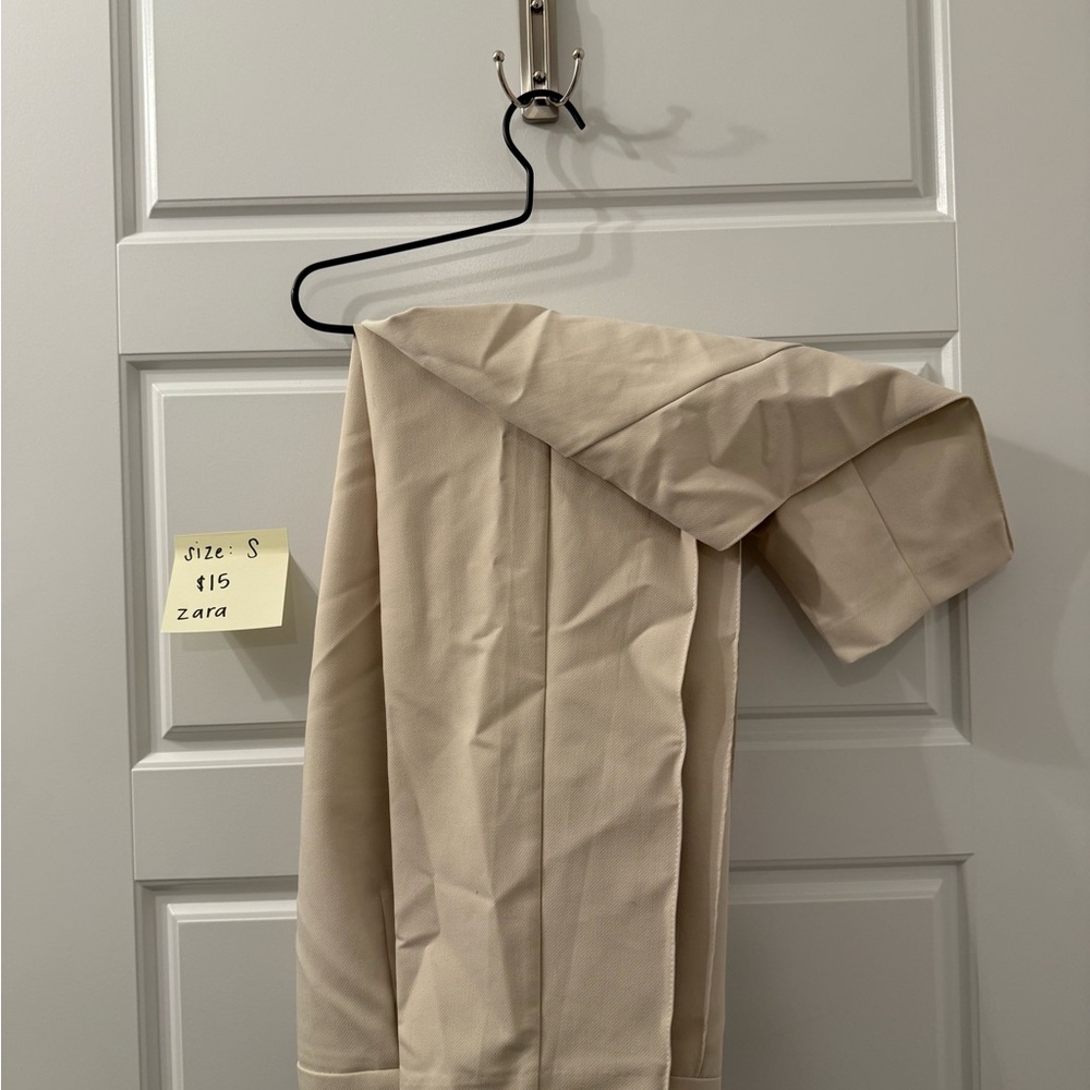 Zara Light Tan Trousers